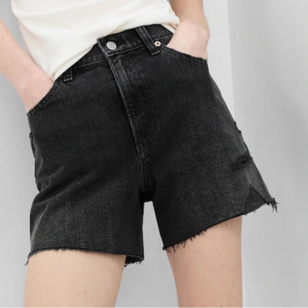 GAP Black Jean Shorts for Women